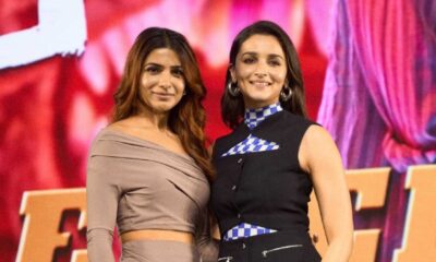 Alia Bhatt Samantha Ruth Prabhu Jigra Event Hyderabad