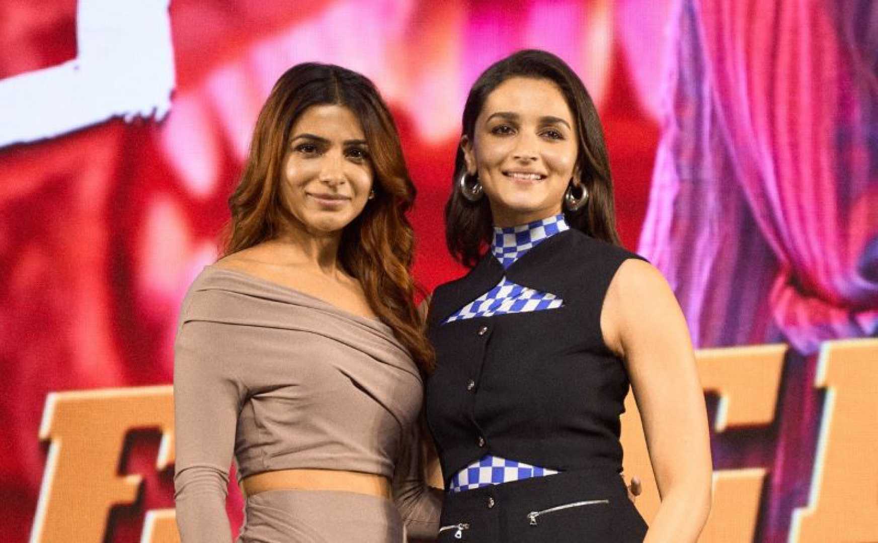 Alia Bhatt Samantha Ruth Prabhu Jigra Event Hyderabad