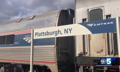 Amtrak Train At Penn Station