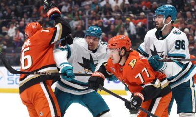 Anaheim Ducks Vs San Jose Sharks Hockey Game