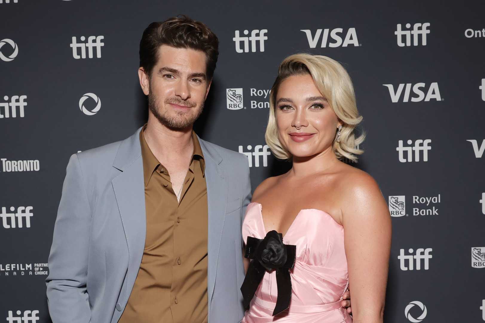 Andrew Garfield Florence Pugh Press Tour