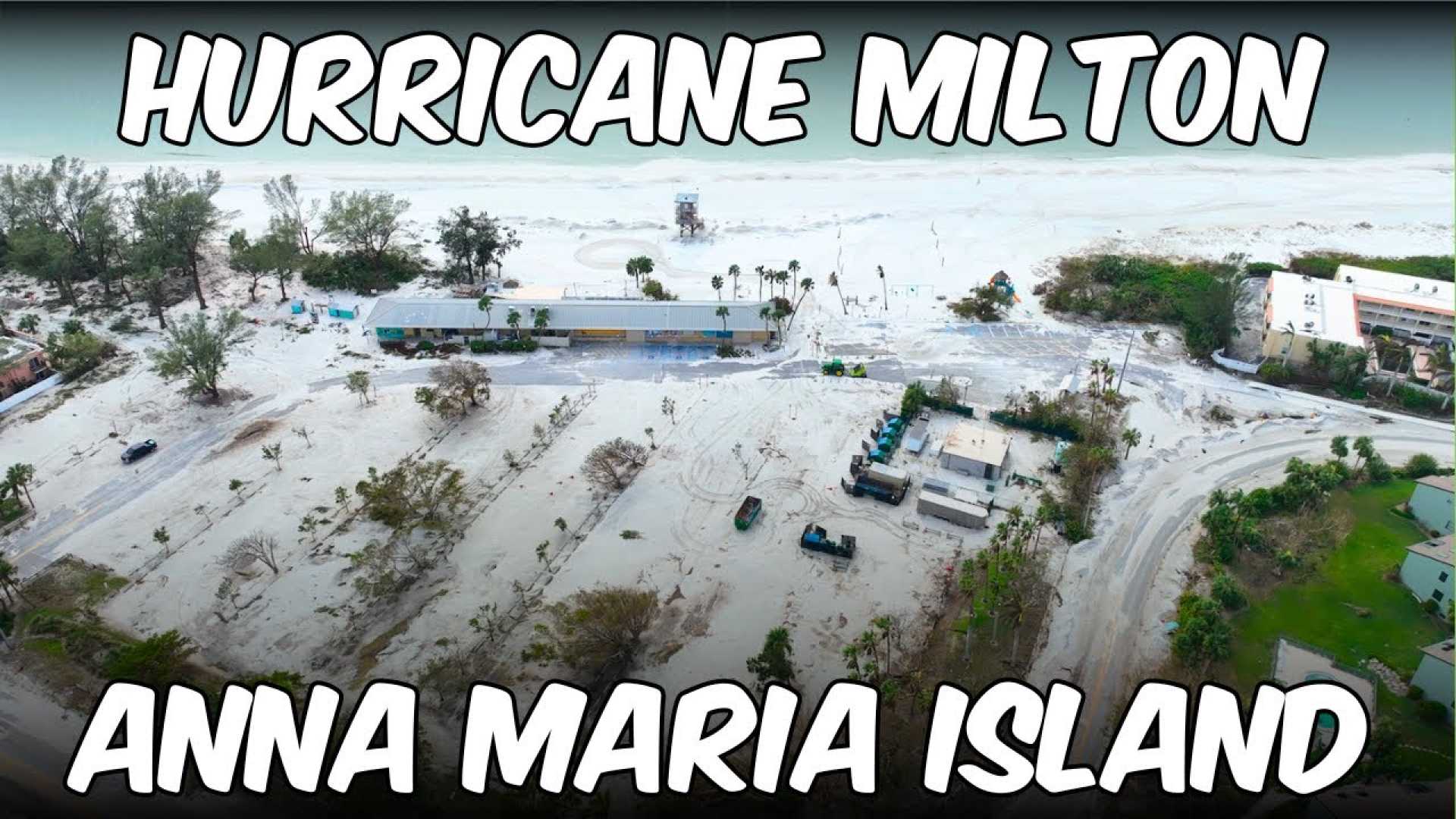 Anna Maria Island Damage After Hurricane Milton