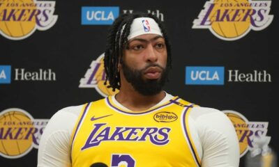 Anthony Davis Los Angeles Lakers Practice 2024 25 Season