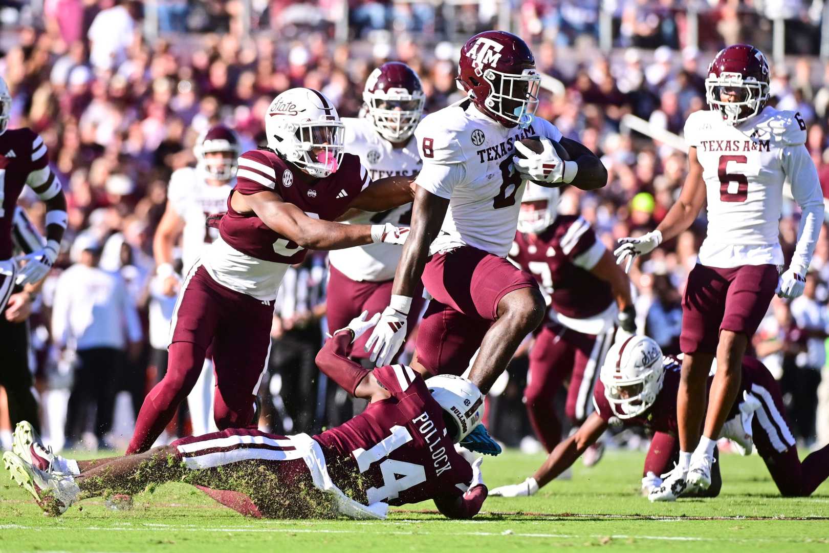 Arkansas Vs Mississippi State Football Game