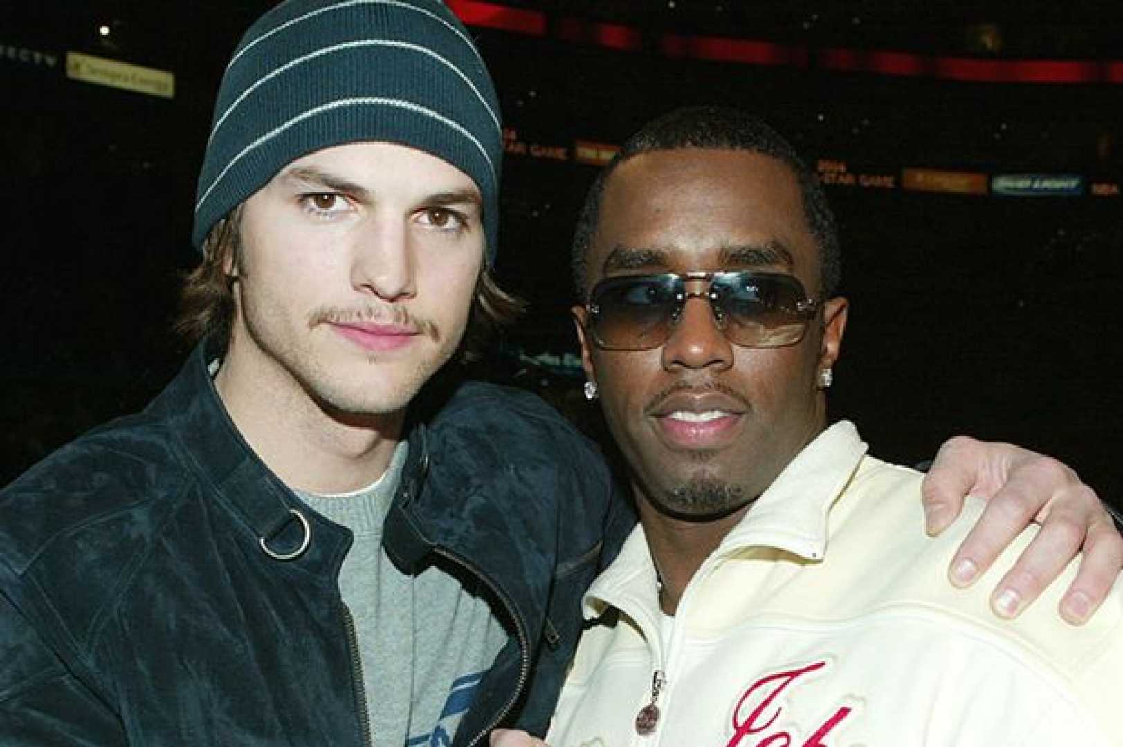 Ashton Kutcher Sean Combs