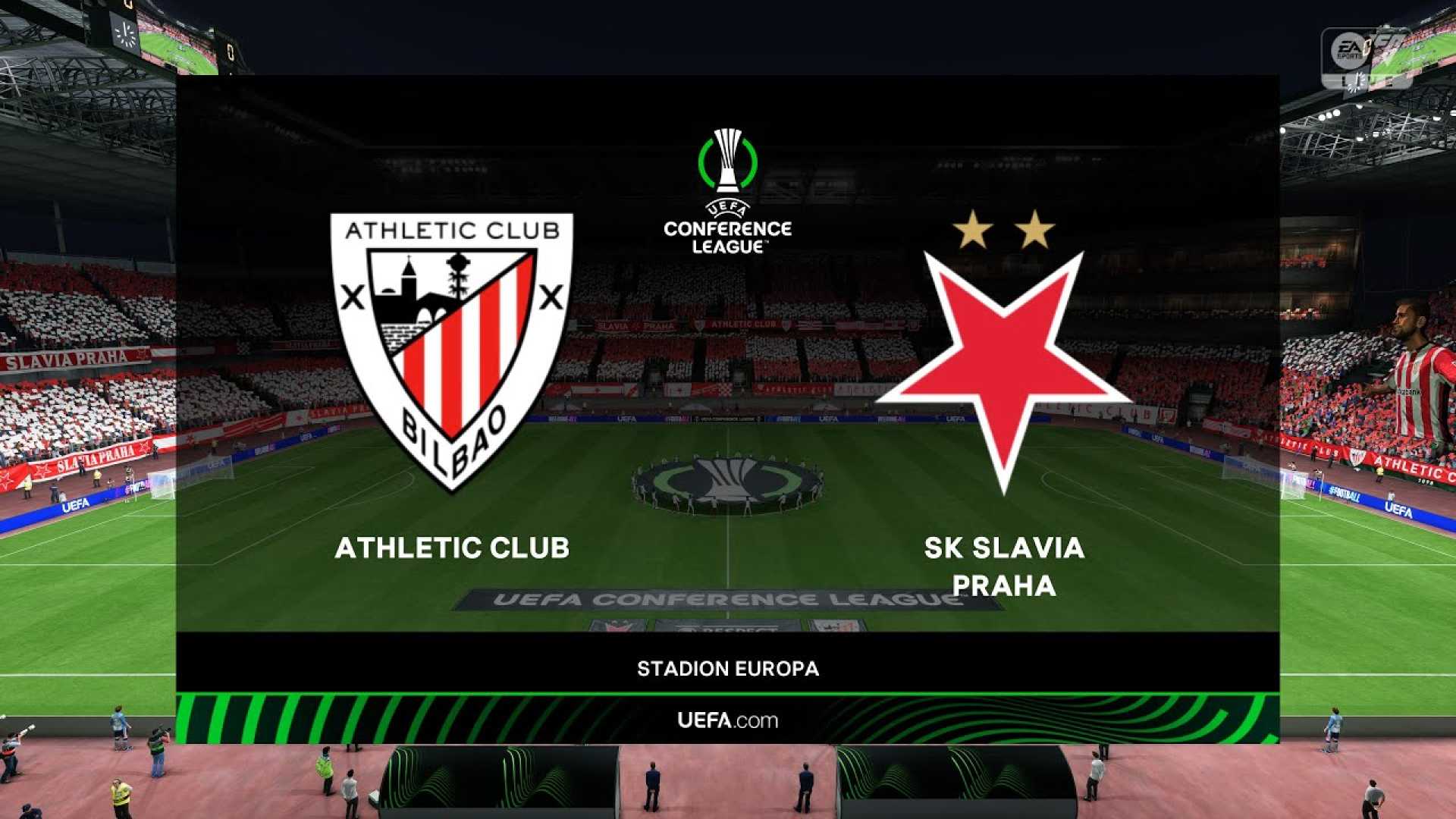 Athletic Bilbao Vs Slavia Praha Europa League Match