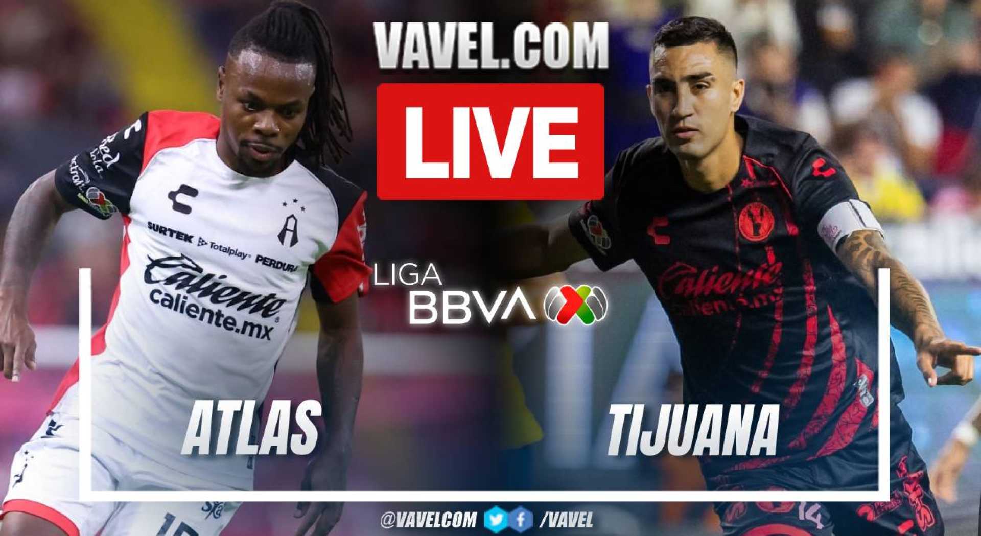 Atlas Fc Vs Club Tijuana Soccer Match