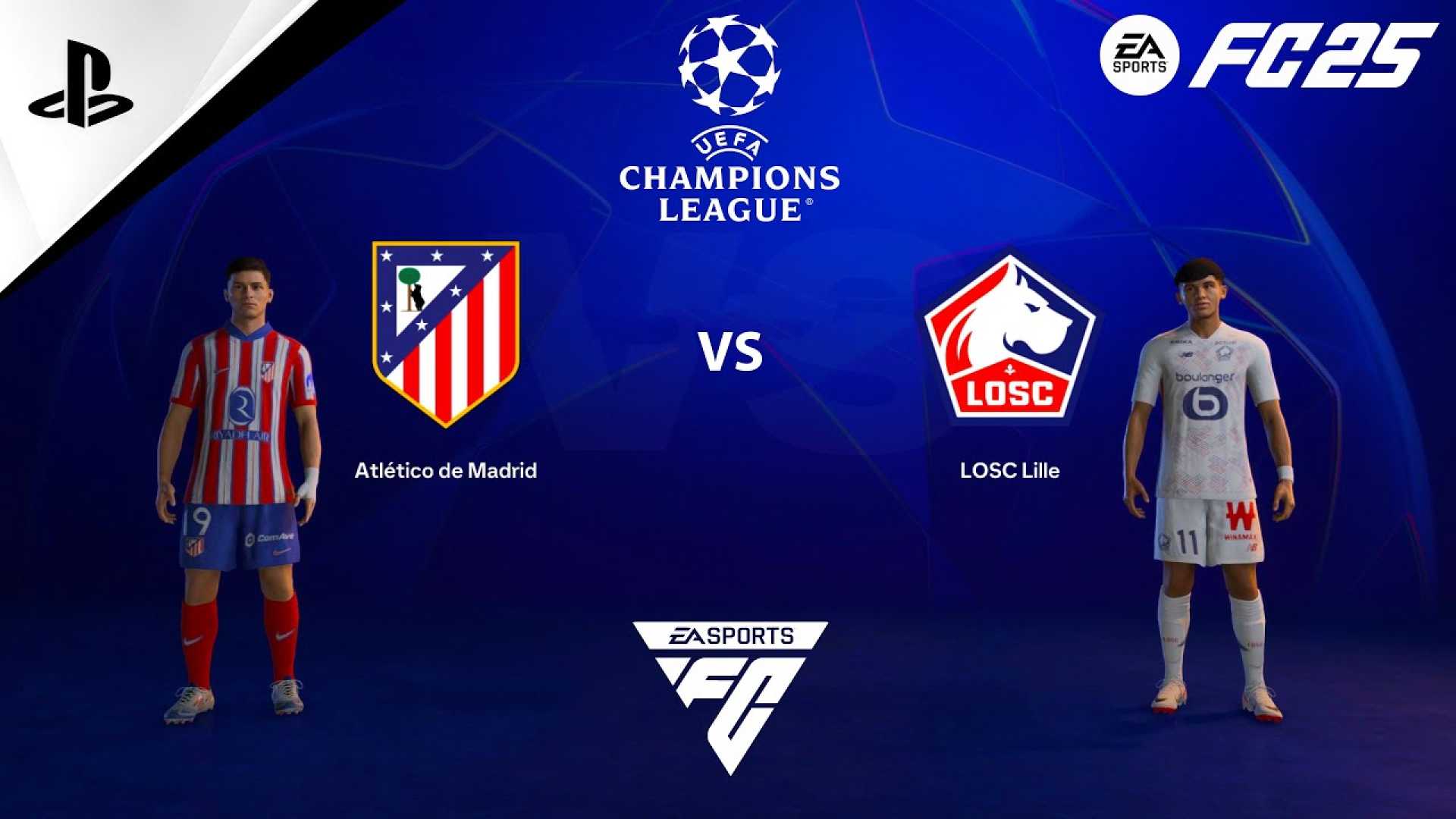 Atlético De Madrid Vs Lille Uefa Champions League Match