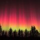 Aurora Borealis Red Hues