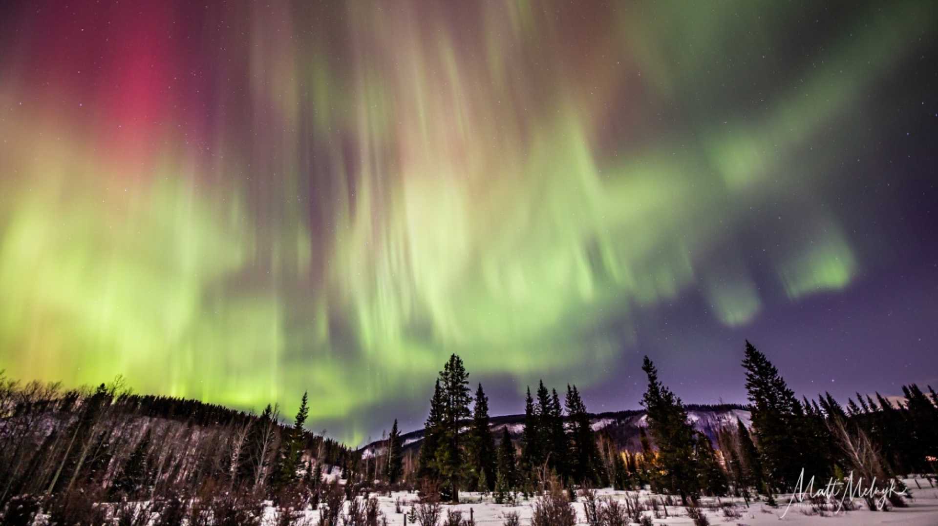 Aurora Borealis Regina Saskatchewan October 2024