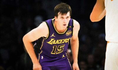 Austin Reaves Playing For The Los Angeles Lakers