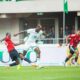 Austine Eguavoen And Victor Boniface In A Football Match