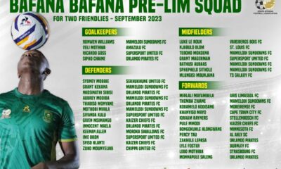 Bafana Bafana Squad Training