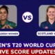 Bangladesh Women Vs Scotland Women T20 2024