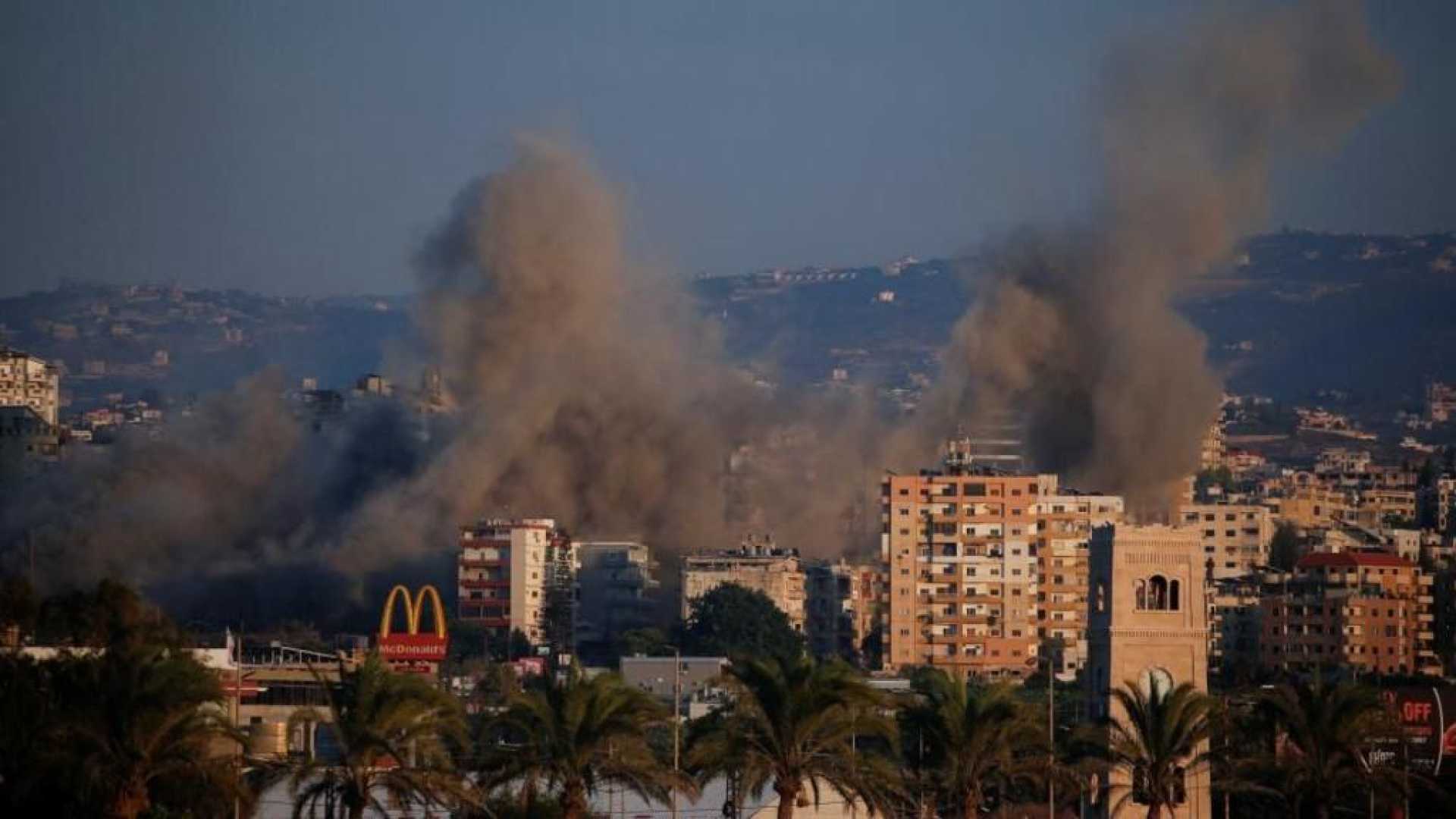 Beirut Airstrikes October 2023