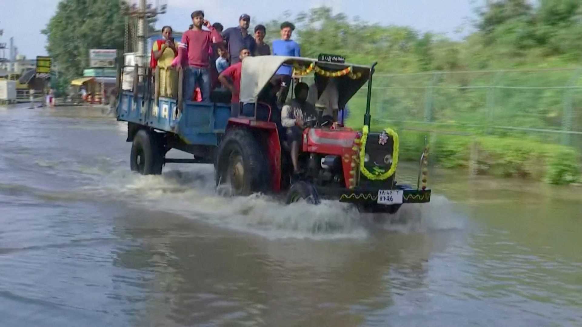 Bengaluru Flooding Rain 2024