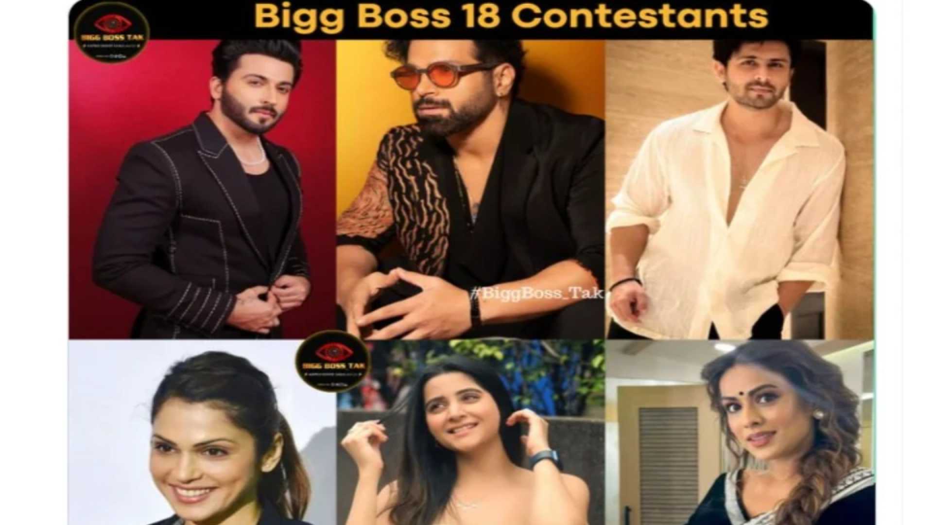 Bigg Boss 18 Contestants