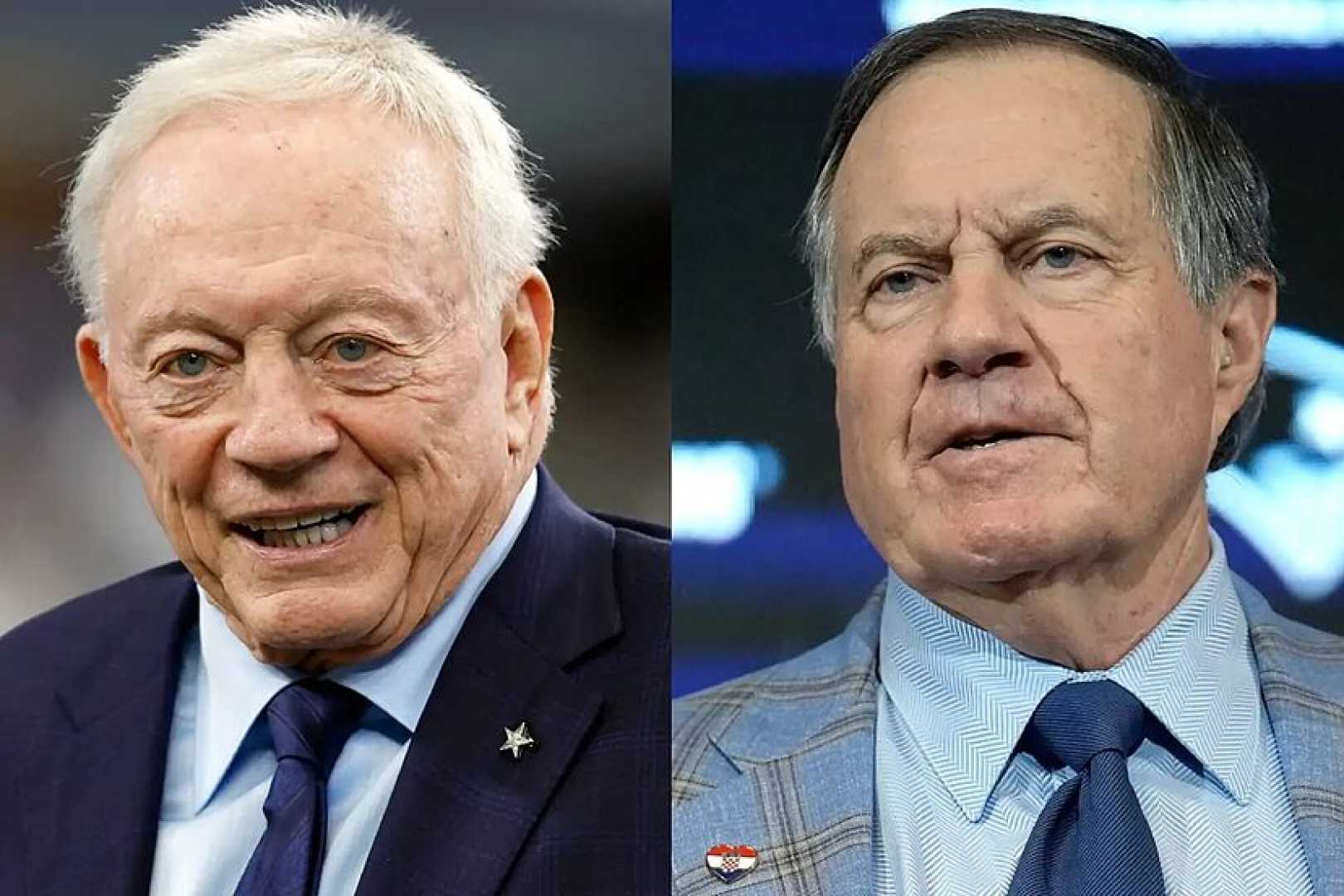 Bill Belichick And Jerry Jones