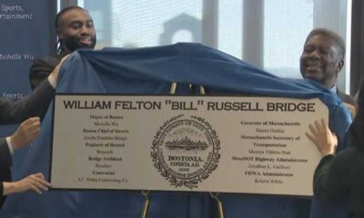 Bill Russell Bridge Renaming Ceremony Boston