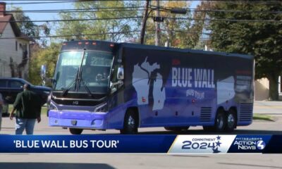 Billy Porter With Democratic Governors On Blue Wall Bus Tour