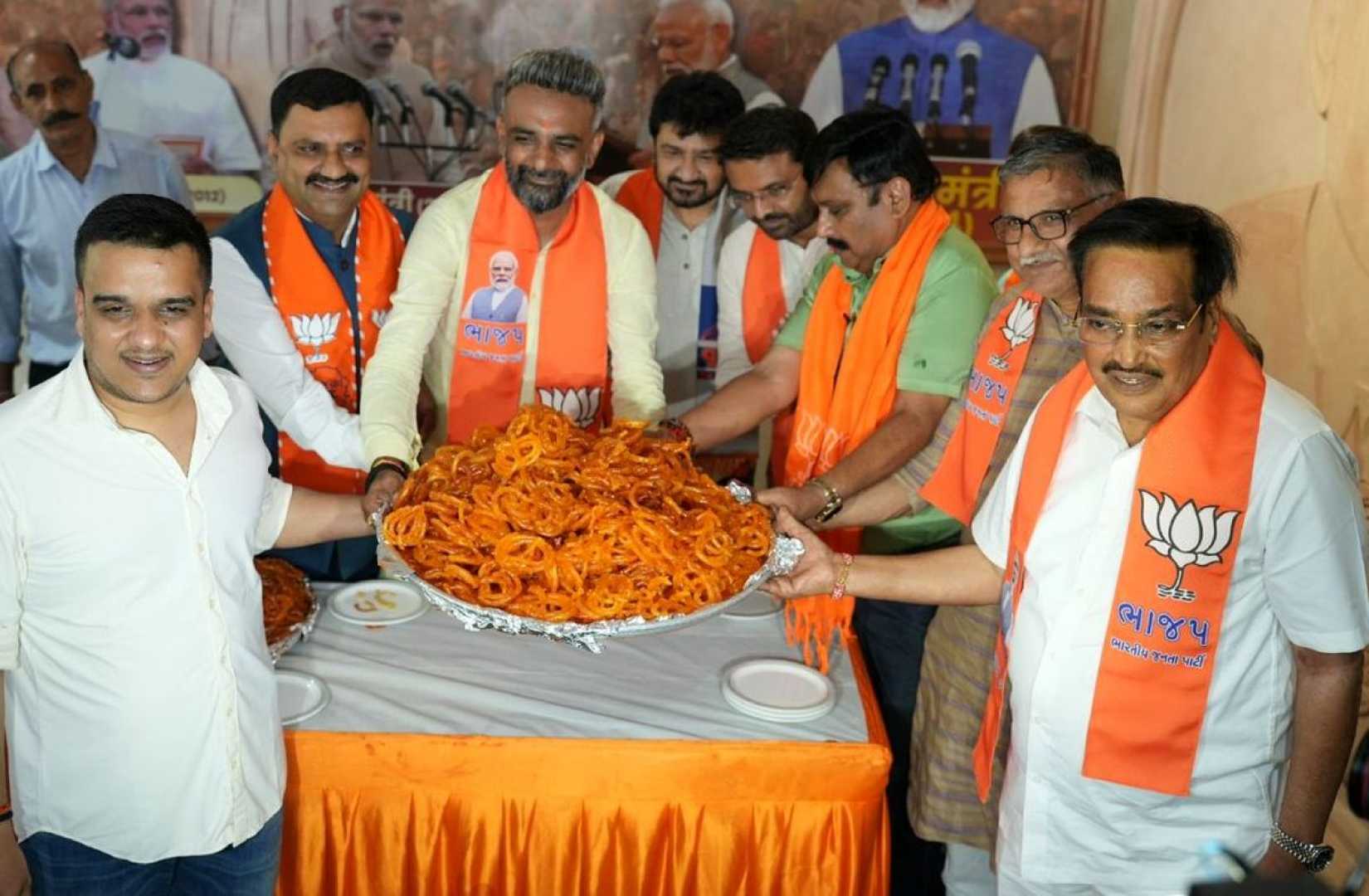 Bjp Jalebi Celebration