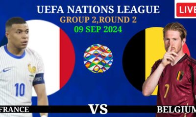 Bélgica Vs Francia Uefa Nations League 2024