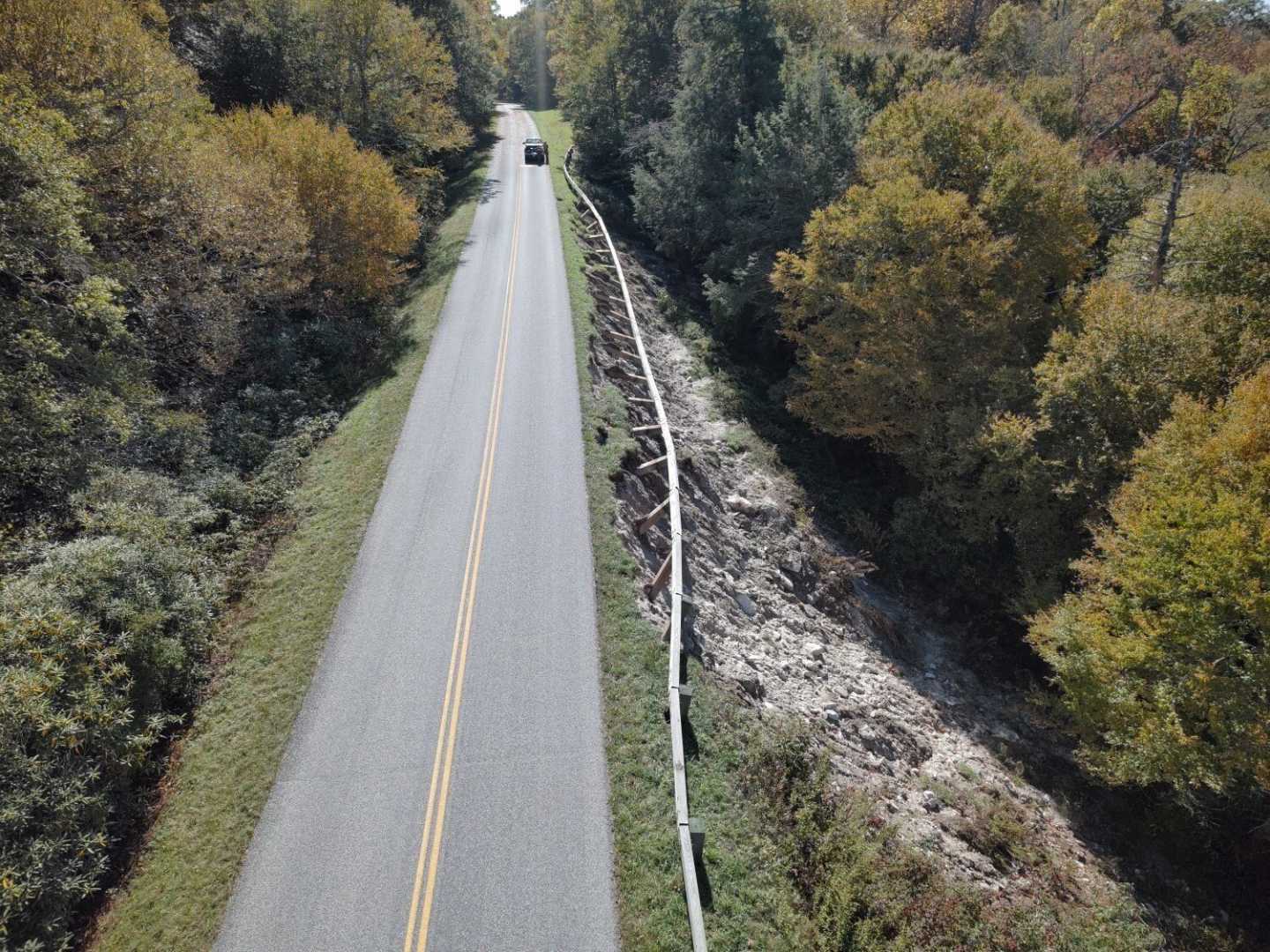 Blue Ridge Parkway Virginia Reopening After Hurricane Helene