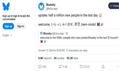 Bluesky Social Media Platform