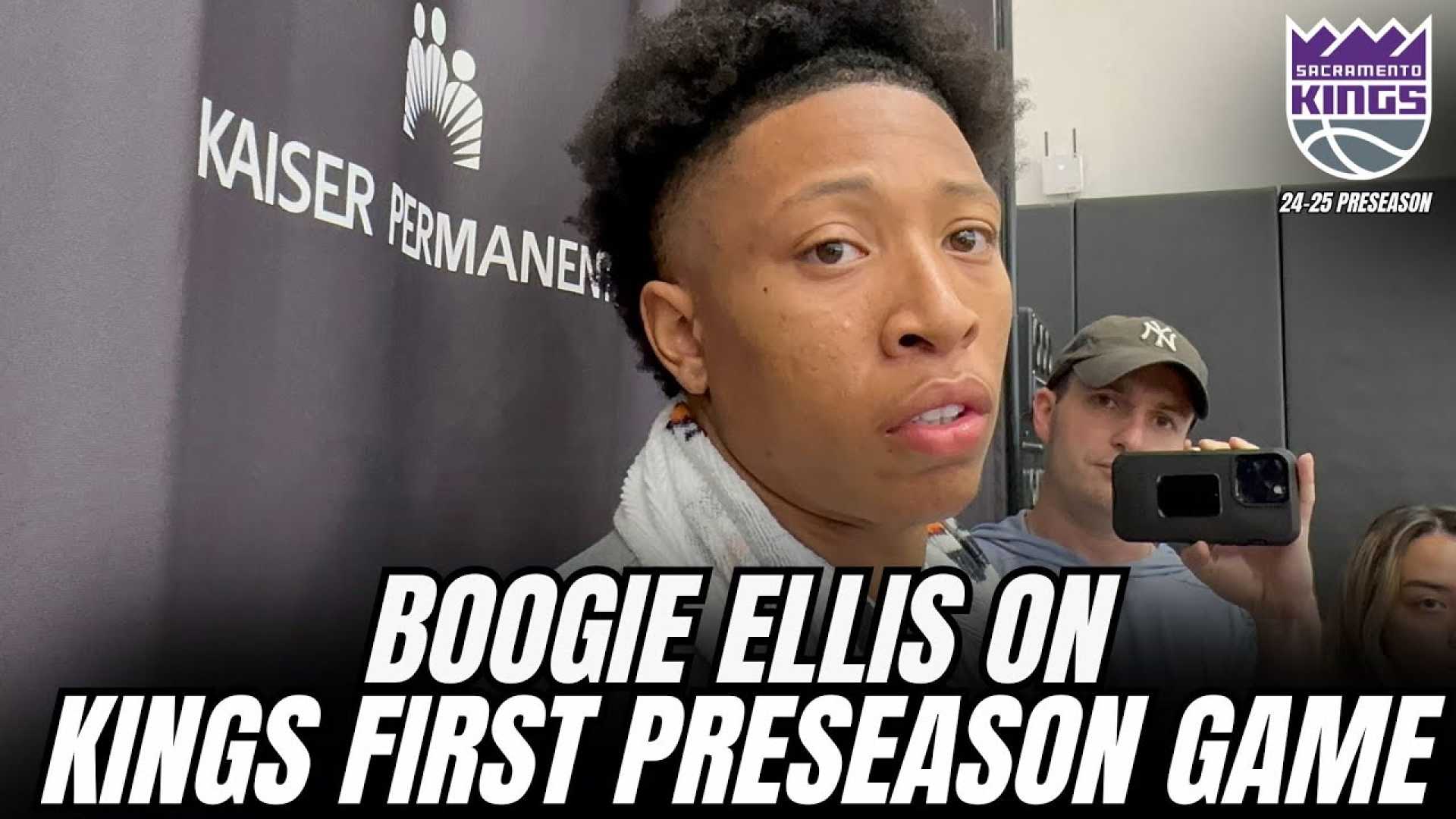 Boogie Ellis Sacramento Kings Preseason Game