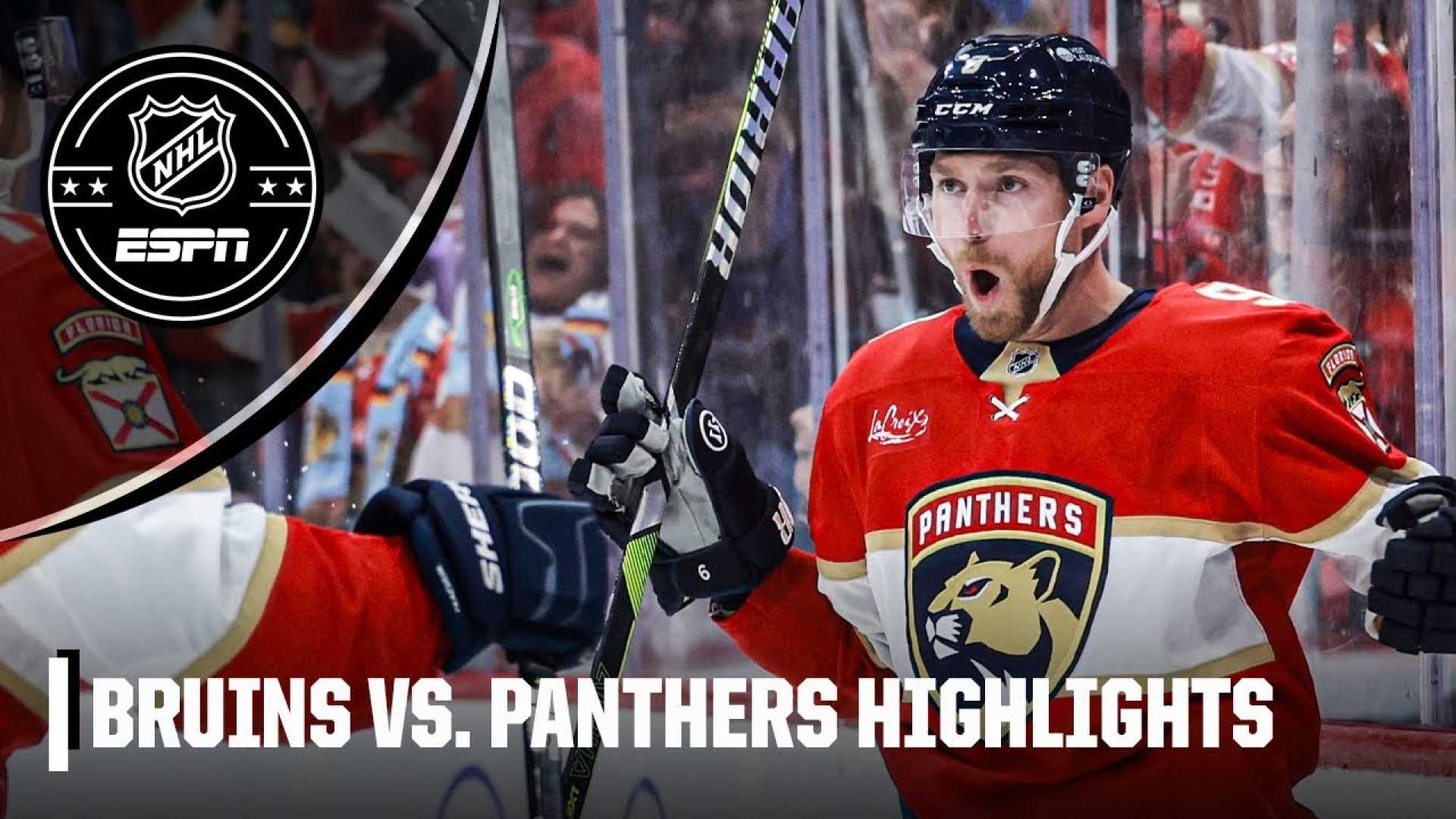 Boston Bruins Vs Florida Panthers Game Highlights