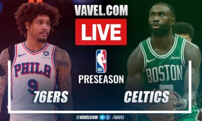 Boston Celtics Preseason Game Against Philadelphia 76ers