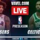 Boston Celtics Preseason Game Against Philadelphia 76ers