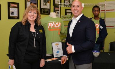 Brian Mast At Treasure Coast Food Bank Event