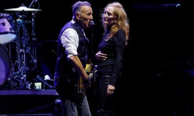 Bruce Springsteen And Patti Scialfa At A Recent Event