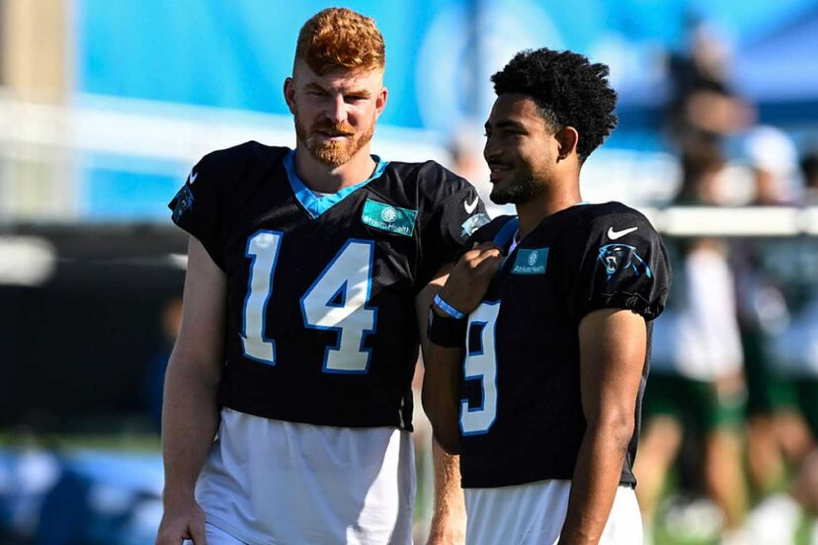 Bryce Young And Andy Dalton Carolina Panthers