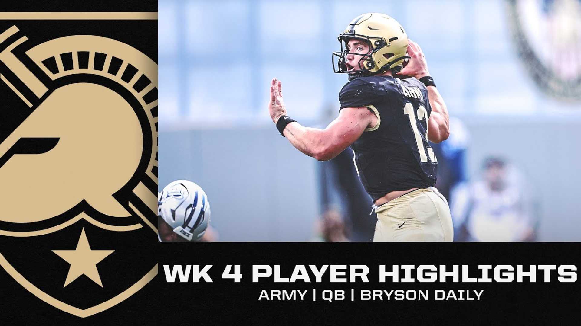 Bryson Daily Army West Point Football