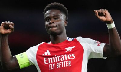 Bukayo Saka Arsenal 2024