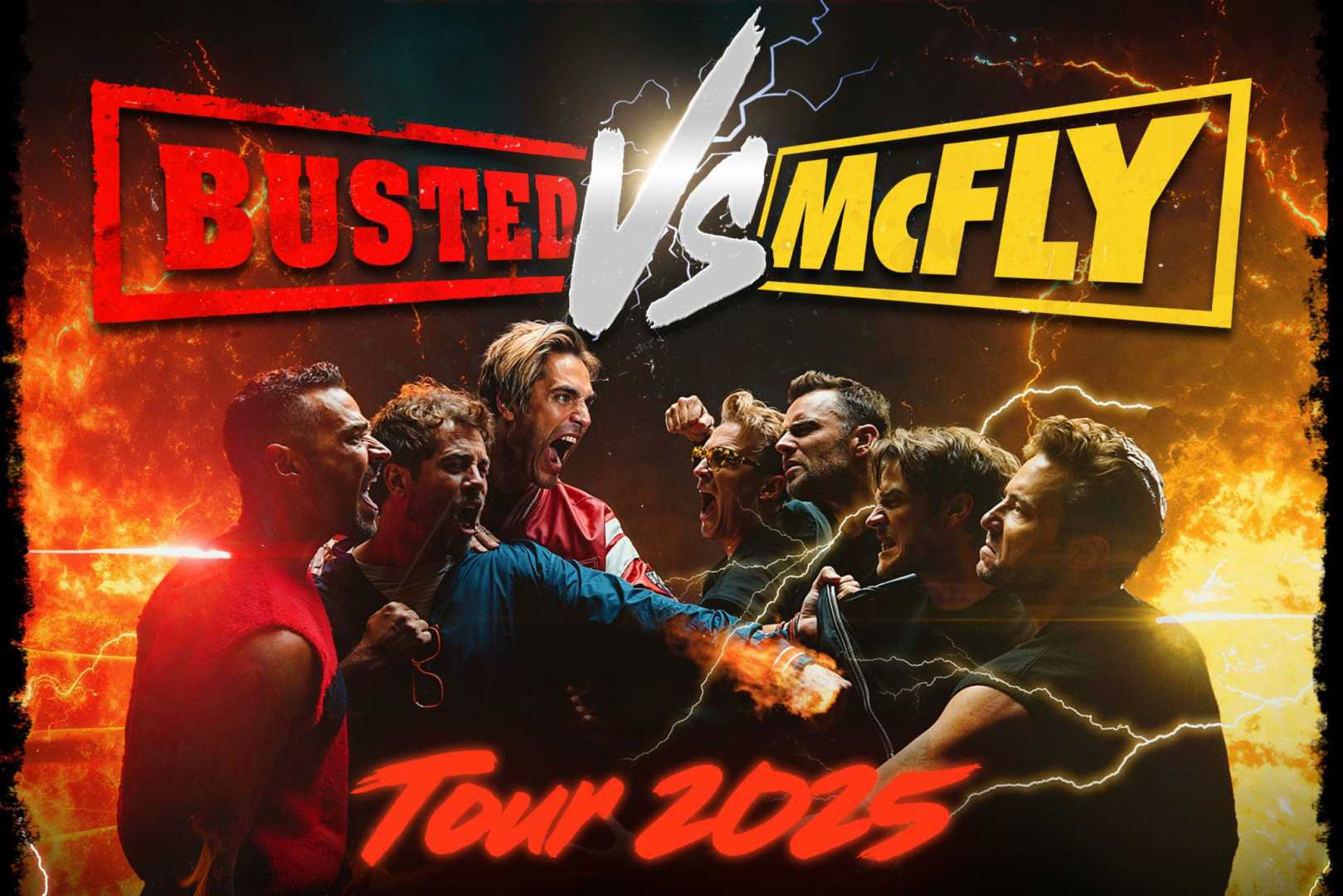 Busted Mcfly 2025 Tour