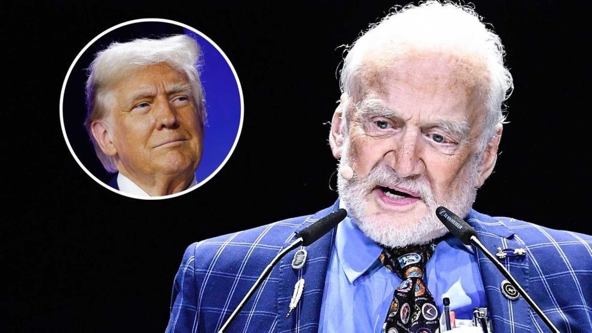 Buzz Aldrin Endorsing Donald Trump