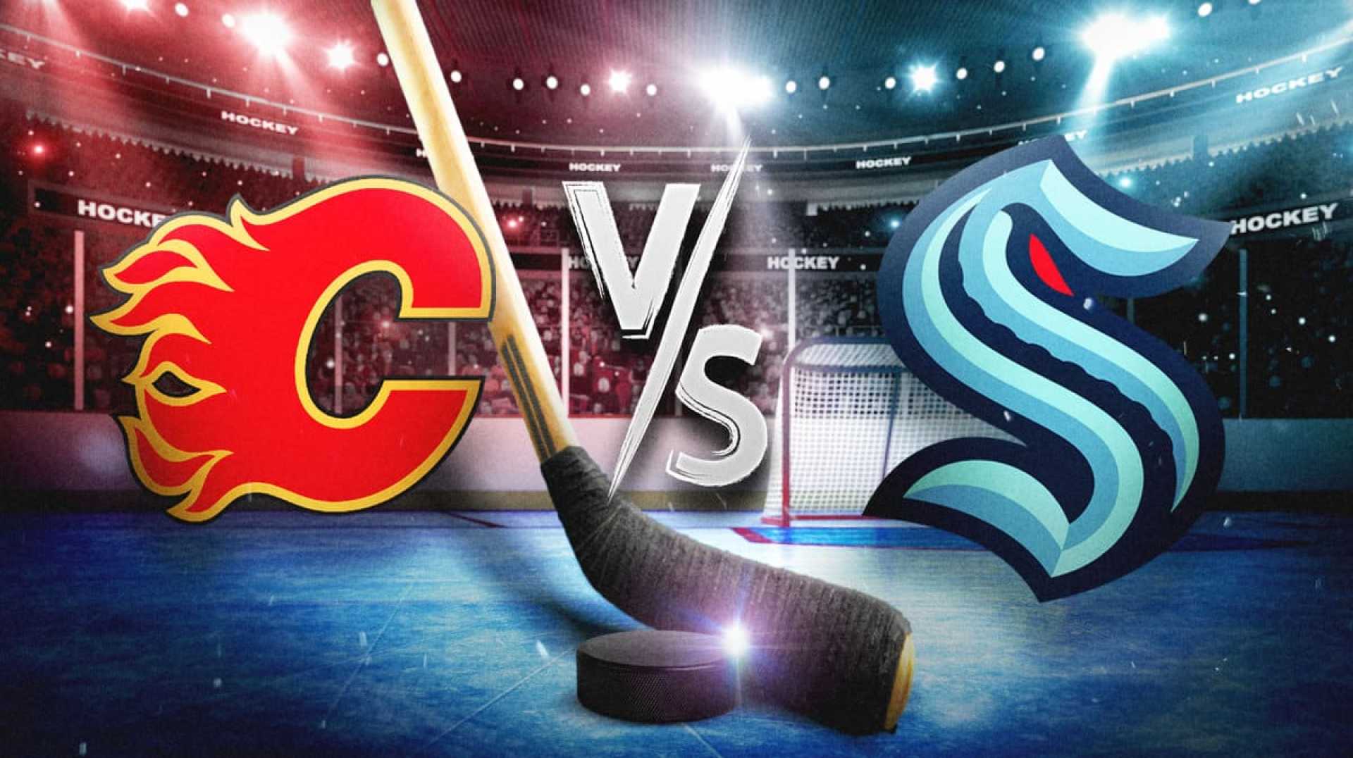 Calgary Flames Vs Seattle Kraken