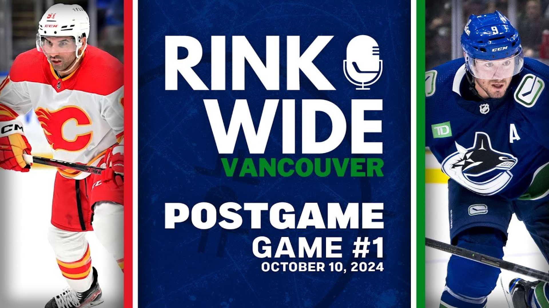 Calgary Flames Vs Vancouver Canucks 2024