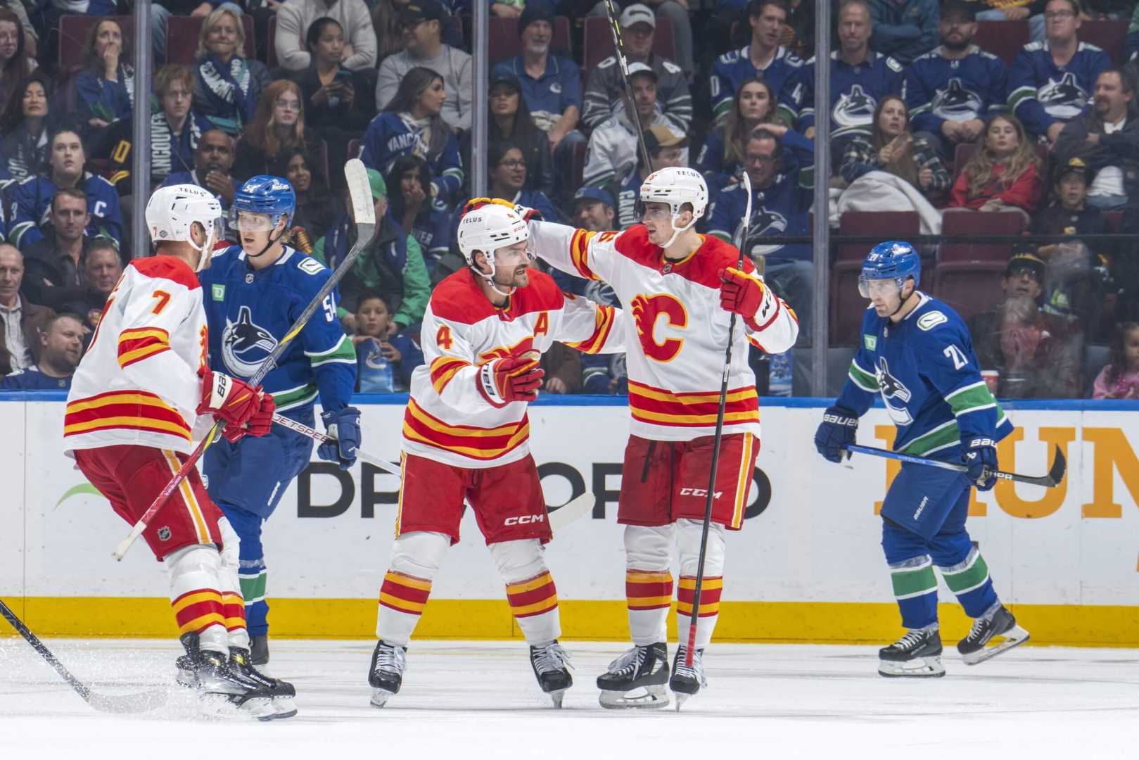 Calgary Flames Vs Vancouver Canucks Nhl 2024