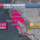 California Wildfires Red Flag Conditions