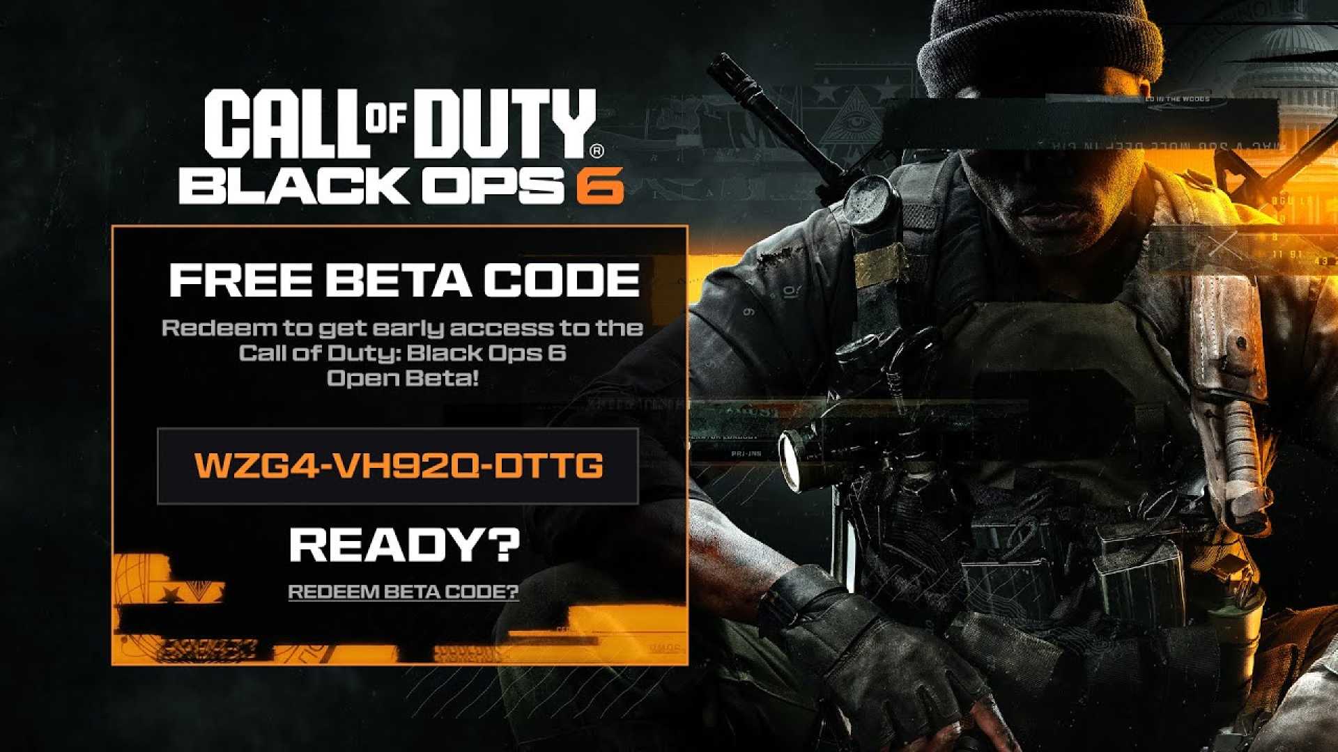 Call Of Duty Black Ops 6 Code Redemption