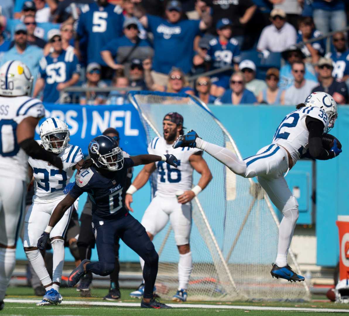 Calvin Ridley Tennessee Titans Game Against Colts