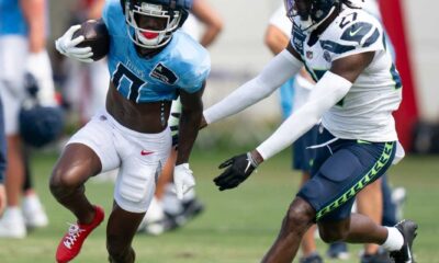 Calvin Ridley Tennessee Titans Practice