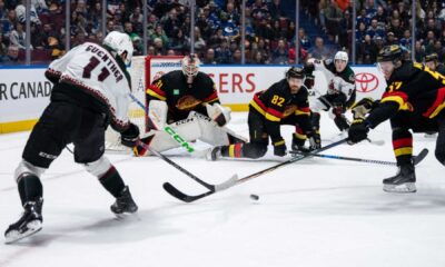 Canucks Vs Panthers Hockey Game