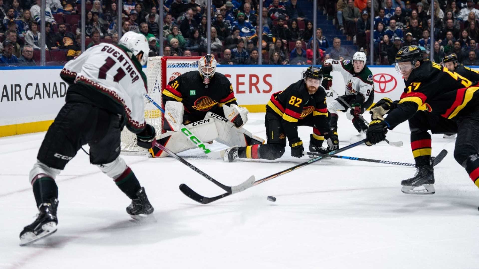 Canucks Vs Panthers Hockey Game