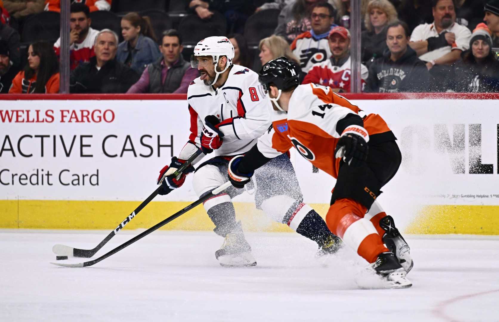 Capitals Vs Flyers Hockey Game