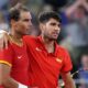 Carlos Alcaraz Vs Rafael Nadal Tennis Match